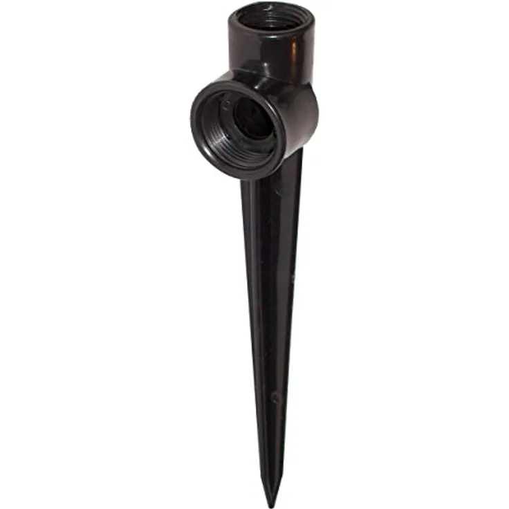 Aqua Control c170625 Pack von 1 Spike Porta Sprinkler, Schwarz