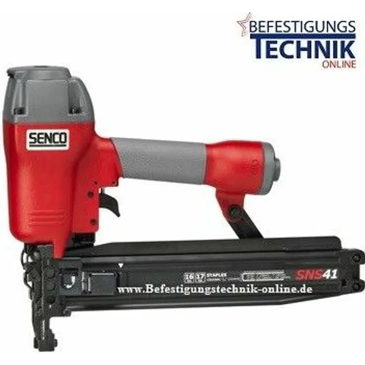 Senco Druckluft Klammergerät SNS41-N 25-50mm Einzelauslösung für Klammern N KL-26'-'3L2004N
