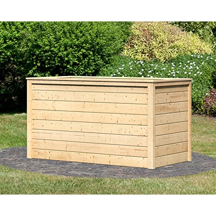 Karibu Hochbeet Größe 2 168 cm x 85 cm Naturbelassen