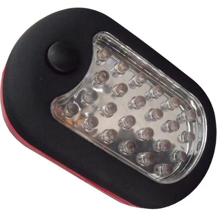 Mauk Mini-Taschenlampe LED Lampe klein mit Haken und Magnet 1148