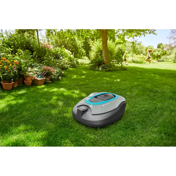 GARDENA smart SILENO+ 1600 Mähroboter Set Modell 2021 - 19064-60, Mähroboter für Rasenflächen bis 1600 m², bequem steuerbar per smart App, geräuscharm, inkl. smart Gateway, 22 cm Schnittbreite – Bild 5