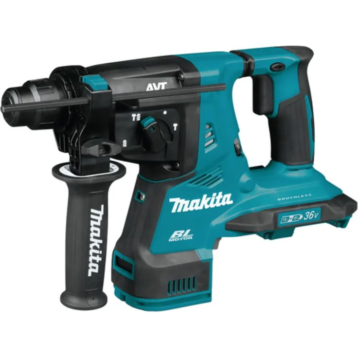 Makita DHR280ZJ 2x18V SDS-Plus Akku-Kombi-Hammer - ohne Akku ohne Ladegerät mit Koffer – Bild 1