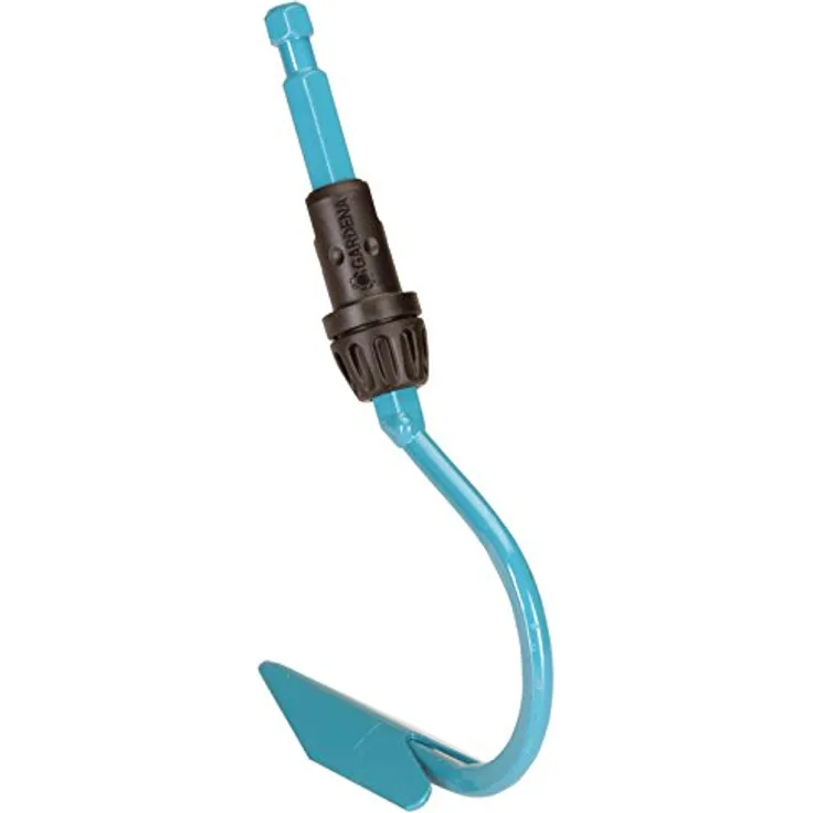 GARDENA combisystem-Kultivator: Ideales Gartenzubehör zum Lockern verkrusteter Böden, Grubber mit geringer Arbeitsbreite von 3.6 cm, passend zu allen cs-Stielen (3132-20)