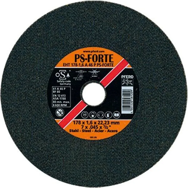 Trennscheibe A60PPS 125x1,0mm ger. Rüggeberg