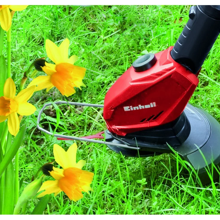 Einhell Akku-Rasentrimmer GE-CT 18 Li Set Power X-Change (Lithium Ionen, 18 V, 240 mm Schnittkreis, 20 Kunststoffmesser, inkl. 1,5 Ah Akku und Ladegerät) – Bild 5