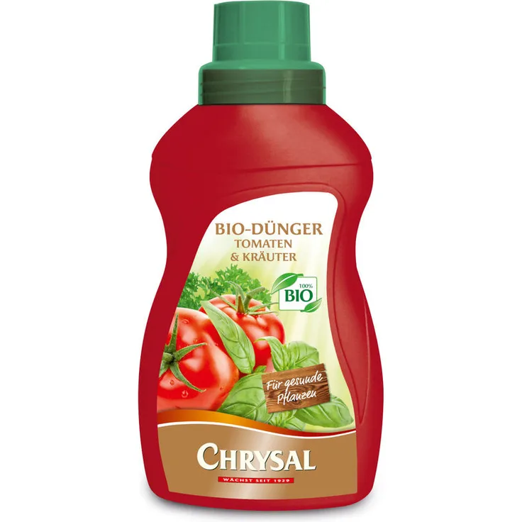 Chrysal Bio Flüssigdünger für Tomaten und Kräuter - 500 ml