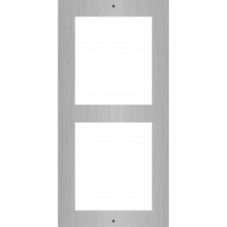 Hikvision DS-KD-ACW2-S Edelstahl Aufputzrahmen für 2 Module