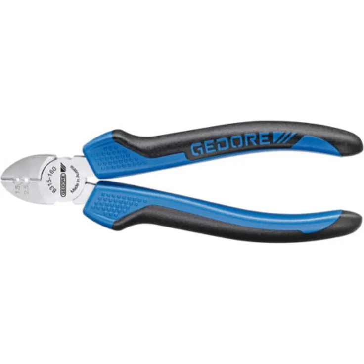 GEDORE 8315-160 JC Abisolier-Seitenschneider 160 mm, 2-Komponentengriff