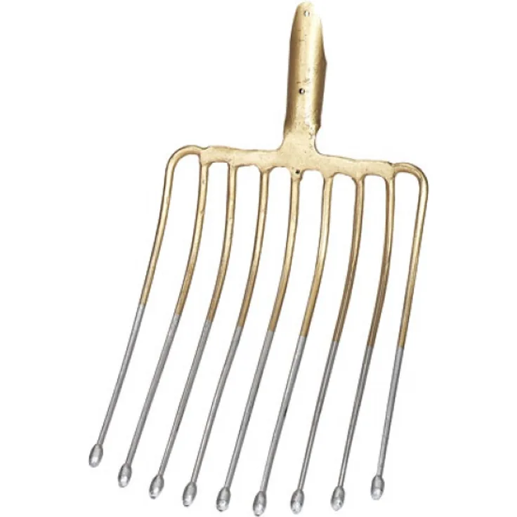 Kerbl 50129 Kartoffelgabel 9 Zinken mit Federdülle ohne Stiel