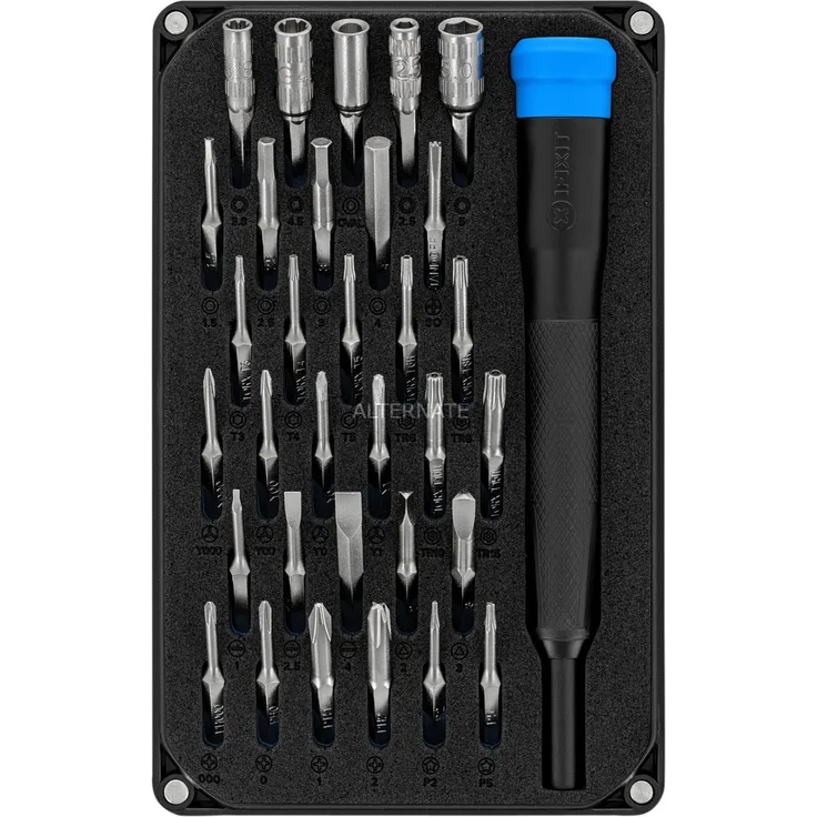 iFixit Moray Precision Bit-Satz, schwarz, 34-teilig