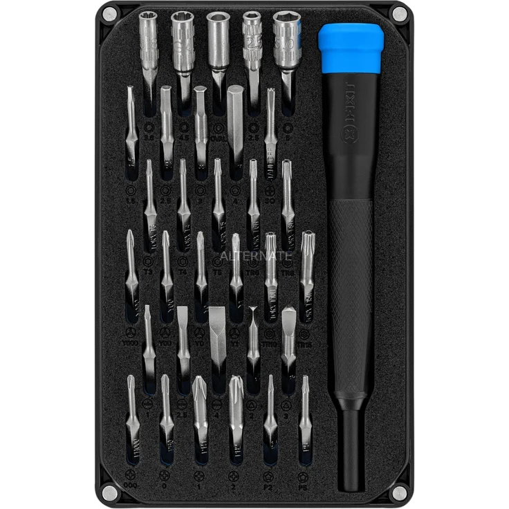 iFixit Moray Precision Bit-Satz, schwarz, 34-teilig – Bild 1