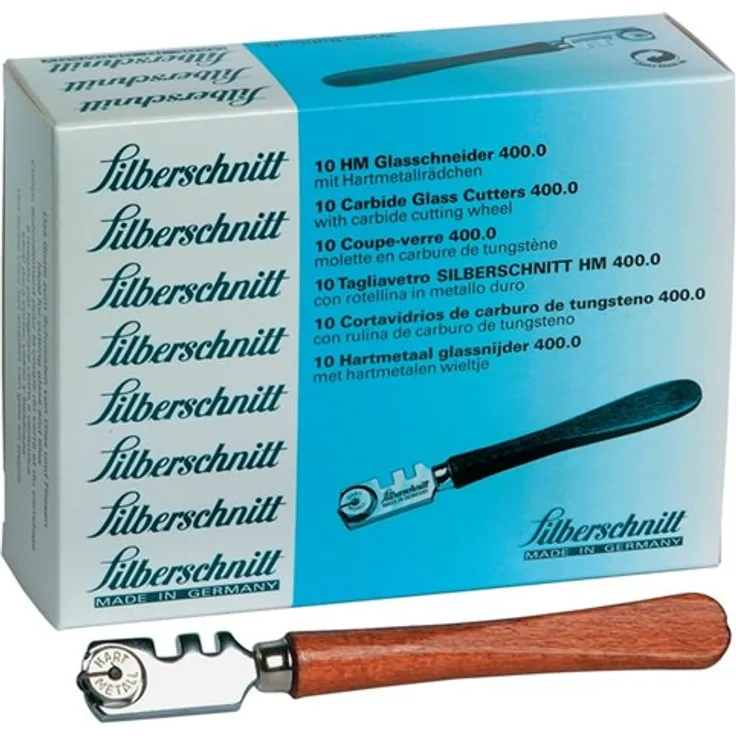 Vigor Blinky Glasschneider Silberschnitt