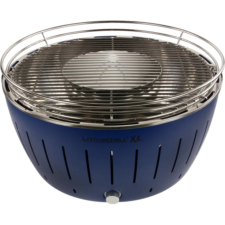 LotusGrill XL Holzkohlegrill tiefblau – Bild 1