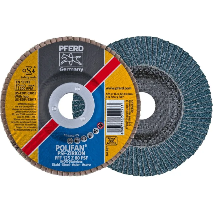 Pferd 67668125 Polifan PFF 125 Z 80 PSF