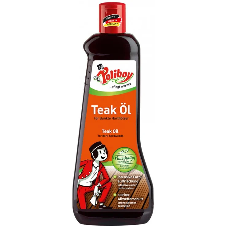 Poliboy - Poliboy Teak Öl, in Runddose, 2,5 Liter - braun – Bild 1