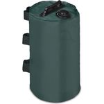 Pavillon Gewicht, Beschwerer für Pavillons & Zelte, befüllbar mit Wasser, Sand & Steinen, 10 Liter, dunkelgrün