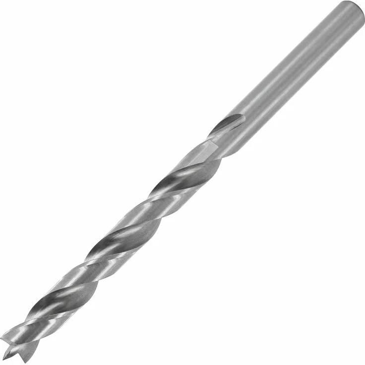 Ent European Norm Tools - ENT 50410 Holzspiralbohrer Ø 10 mm, extra lang 150 mm, HSS-G, mit Zentrierspitze und Vorschneider, NL100, Schaft zylindrisch – Bild 1