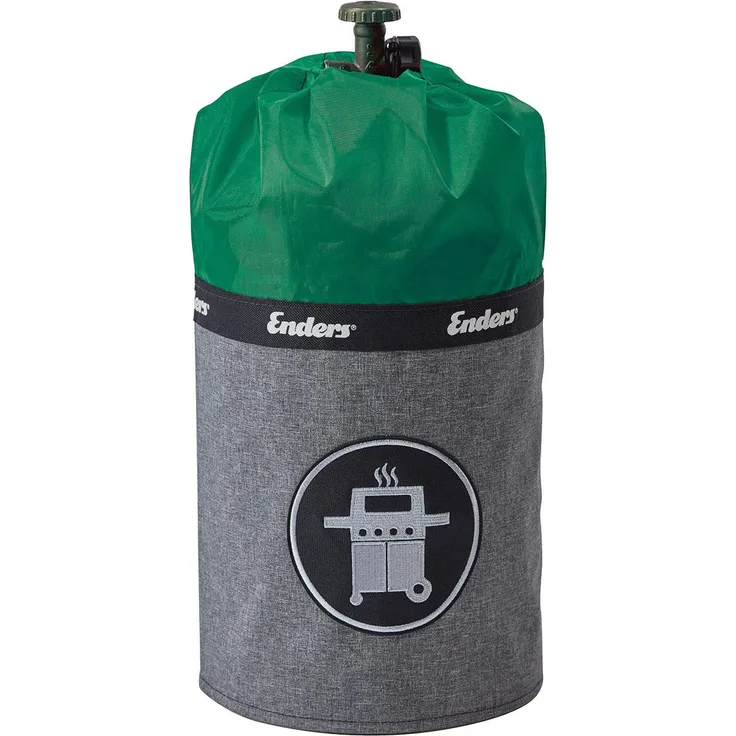 Enders Grillabdeckung, für Gasflasche, grün, 24 x 24 x 49 cm