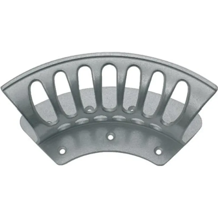 RIEGLER 113984-SH 02 Schlauchhalter, Aluminium unlackiert, mittel, 1Stk