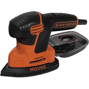 Bild für Black+Decker Dreieckschleifer Mouse KA2000 ? Kraftvolle Schleifmaschine mit Staubfangbehälter inkl. Mikrofilter ? Für das Abschleifen selbst an schwer zugänglichen Stellen ? 1 x Schleifer 120 W
