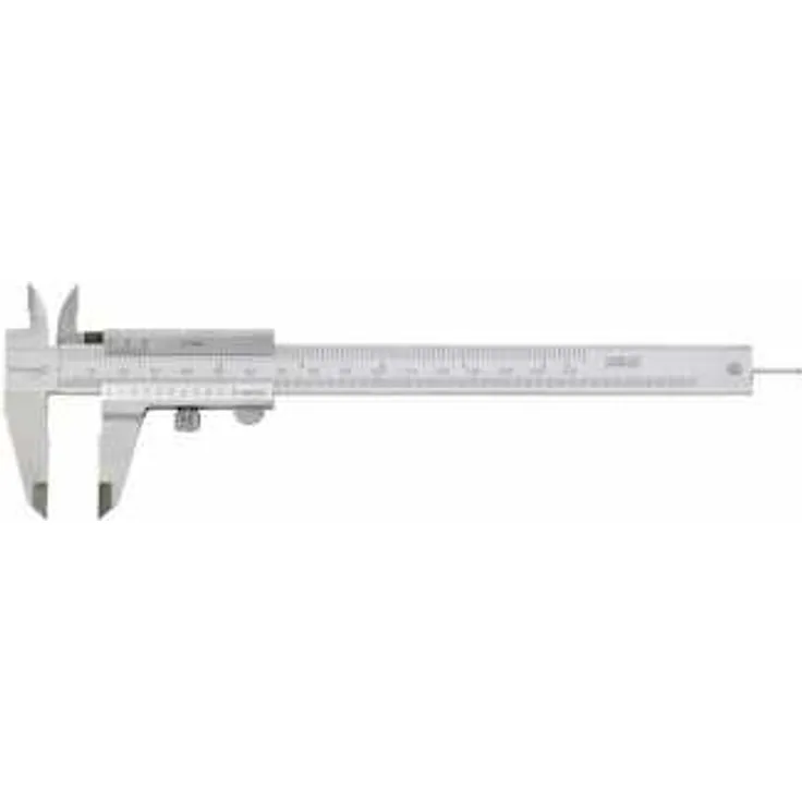 Fortis Taschenmeßschieber Feststellung 150 mm 1-50 1-1000