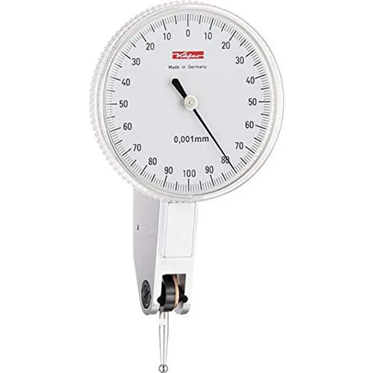 Käfer Fühlhebelmessuhr 0,001mm - 0,2mm - 40mm - Form A - DIN 2270, Messtaster 12,8 mm 30078 (30078)