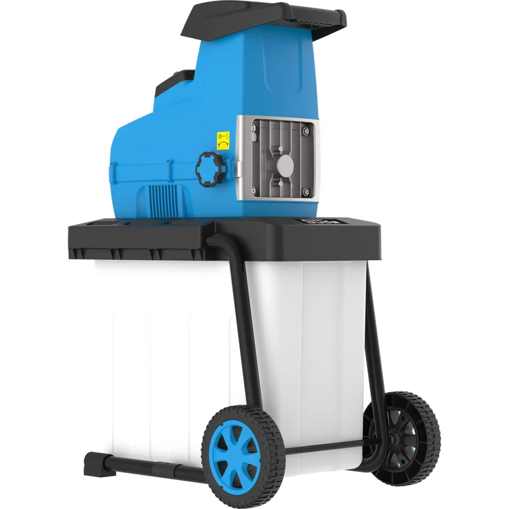 Güde Gartenhäcksler Gh 2802 Silent 2800 W Motor Äste bis 44 mm Durchmesser ElektroHäcksler Antrieb Netz Leistung in Watt 2800 – Bild 1