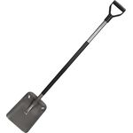 Fiskars Schaufel, Breite 23,5 cm, Länge 132 cm, Stahl-Blatt und Stiel, Schwarz-Grau, Ergonomic, 1001579 - Preisvergleich