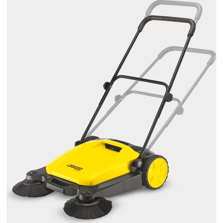 Kärcher Kehrmaschine S 650 gelb-schwarz Arbeitsbreite 65 cm – Bild 4