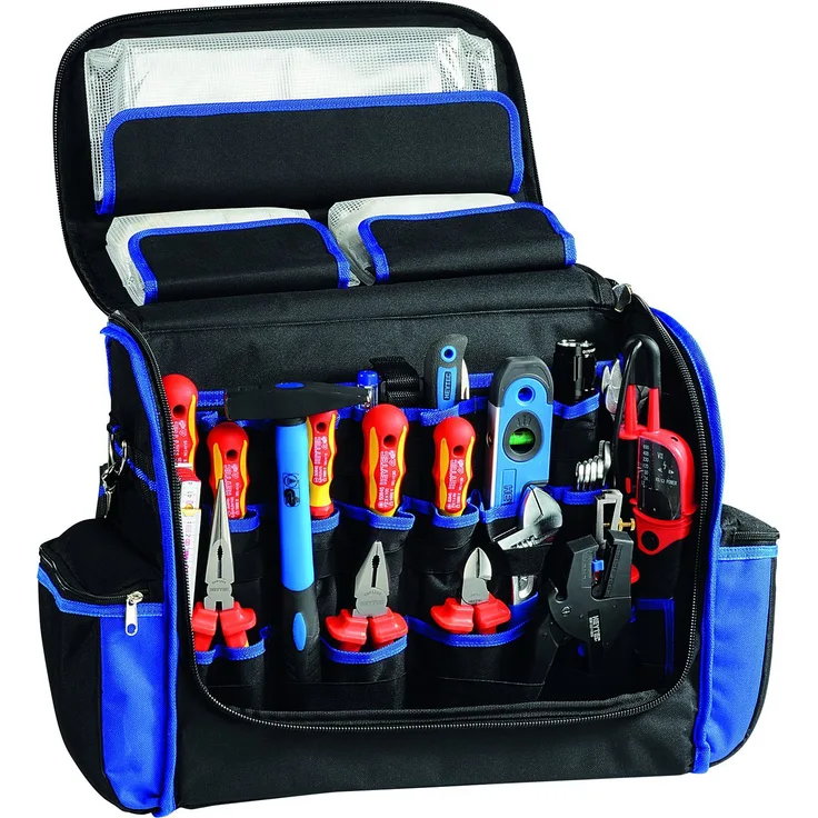 Heytec Heyco 50848002700 Elektrikertasche mit VDE- Werkzeugsortiment, 27-teilig