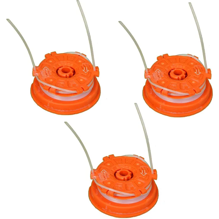 IKRA 78200400-3 Ersatzspulen (DA-S) 3er-Set Fadenspulen für Sense ESN 1000 C