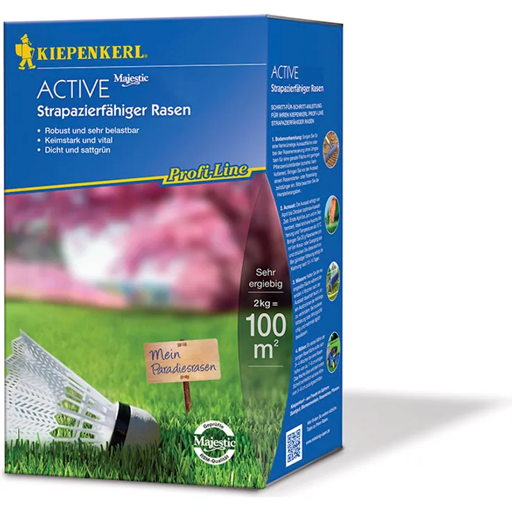 Nebelung, Bruno Profi-Line Active Strapazierfähiger Rasen 2 kg