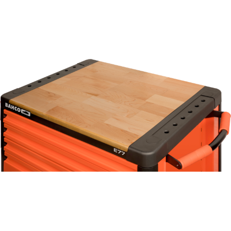 Holz-Arbeits--Ablageplatte für Werkstattwagen 1477K und 1487K