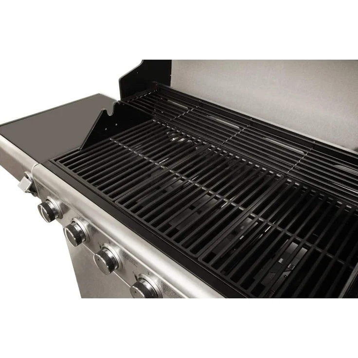El Fuego Barbecue El Fuego Edelstahl-Gasgrill Deluxe mit 6 Brenner 1 Seitenbrenner BBQ – Bild 3