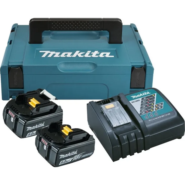 Makita Power Source Kit Werkzeugakku 18 V / 5 Ah (197624-2)