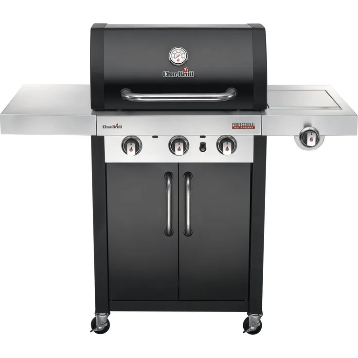 Char-Broil Professional 3400 B Gasgrill, 3+1 Brenner