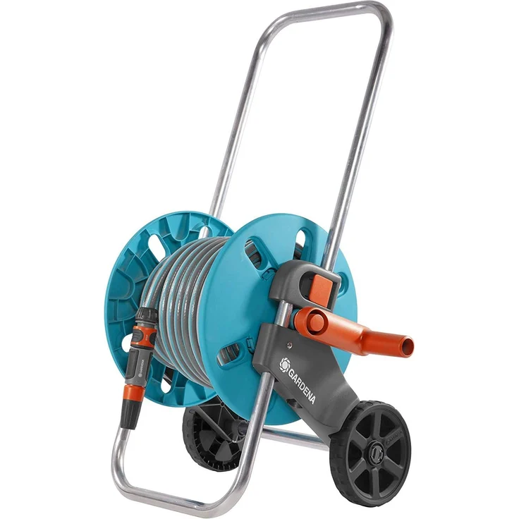 GARDENA 18502-50 AquaRoll S Set Schlauchwagen 20 Meter Schlauchlänge 13 mm (1/2'') Schlauchdurchmesser – Bild 1