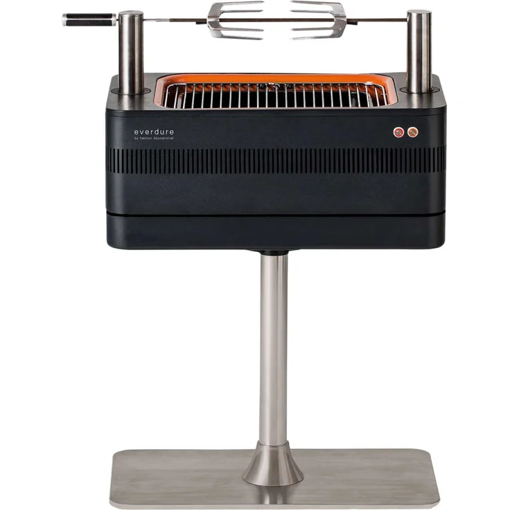 Everdure Holzkohlegrill Fusion inkl. elektrischem Anzünder und Standfuß – Bild 1