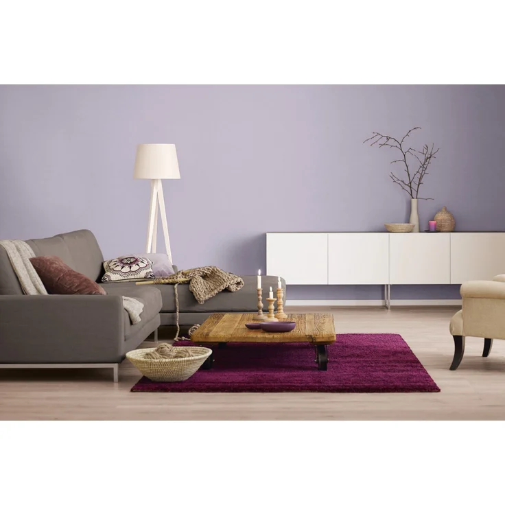 Alpina Farbrezepte Zartes Lila 2,5 l, edles mauve, Innenfarbe matt – Bild 2