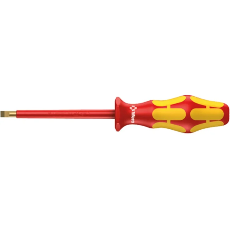 Wera 160 i VDE-isolierter Schlitz-Schraubendreher, 0,8 x 4 x 100 mm – Bild 1