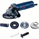Bosch Professional Winkelschleifer GWS 9-115 S (900 Watt, Leerlaufdrehzahl: 2800 11000 min-1, im Koffer)