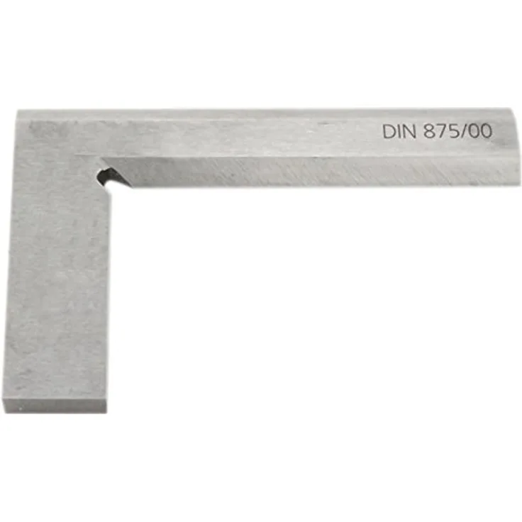 RBM Präzisions Haarwinkel DIN875-00 Spezialstahl, Schenkellänge 75 x 50 mm, 1 Stück