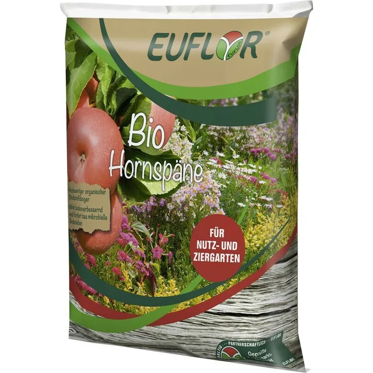 EUFLOR BIO Hornspäne organischer Stickstoffdünger 14% N, 5 kg