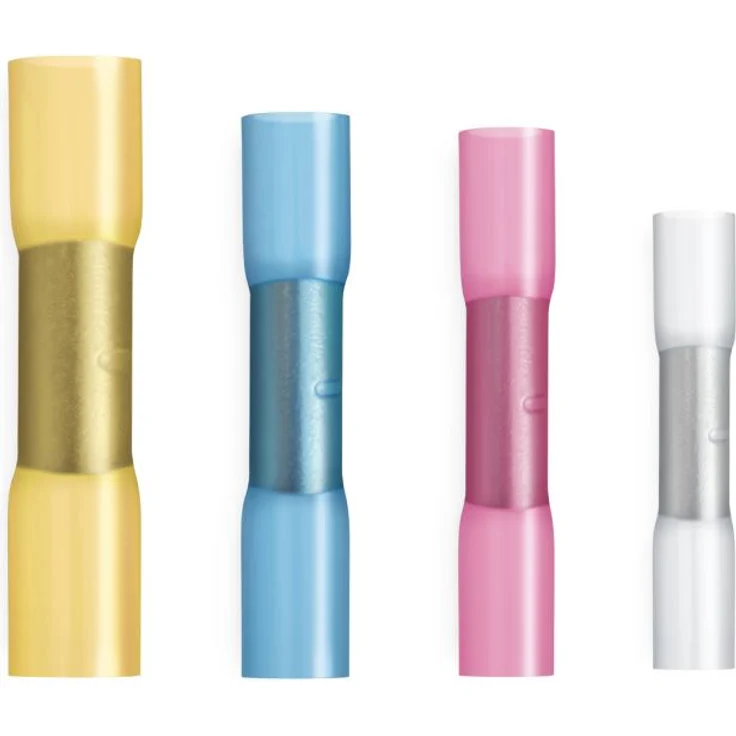 Steinel Crimpverbinder Ø 0.5-1.5 mm, 10 Stück, mit Innenkleber, wasserdicht-isoliert, stoßfest, wärme-schrumpfend