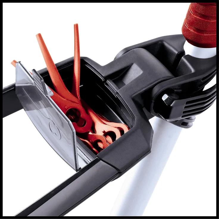 Einhell Akku Rasentrimmer GE-CT 18 Li Set Power X-Change Lithium Ionen, 18 V, 24 cm Schnittbreite, teleskopierbar, inkl. 2,0 Ah Akku und Ladegerät – Bild 4