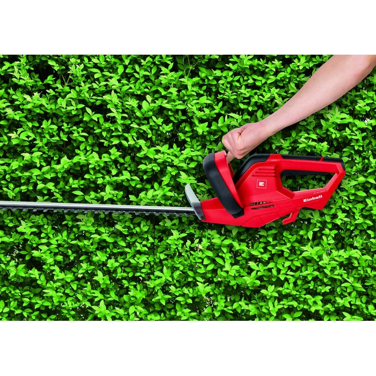 Einhell Elektro-Heckenschere GC-EH 4550 (450 Watt, 500 mm Schnittlänge, 16 mm Zahnabstand, geringes Gewicht, inkl. Alu-Messerabdeckung) – Bild 10