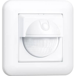 Steinel Bewegungsmelder IR 180 UP easy weiß, 180° Erfassung, 8m Reichweite, LED geeignet, 2- und 3-Draht Montage, Unterputz
