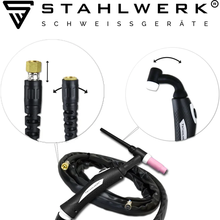 Stahlwerk AC/DC WIG 200 ST IGBT - Vollausstattung – Bild 6