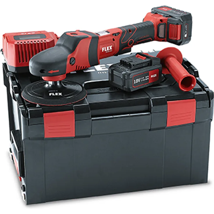 Flex Akku Polierer PE 150 18.0-EC/5.0 Set - 447153