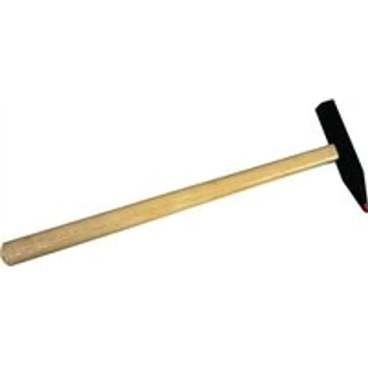 HAROMAC Fliesenhammer spitz, 50 gramm, Eschenstiel, C45 Stahl, fein geschliffen, mit Hartmetallspitze, Hammer, Fäustel, Schlosserhammer, Latthammer